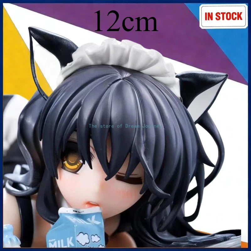 Auf Lager, echtes Original, hochwertiges Milchkatze 6/1 Figur 2D-Animationsmodell Schreibtisch-Dekorationsgeschenk