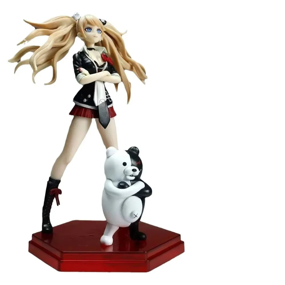 Pop up Parade Danganronpa Enoshima Junko Anime Figure Hand-Made Model Doll Ornament Collectible Action Figure Toy