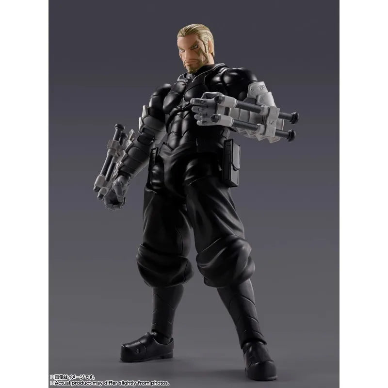 Bandai Original Genuine SHFiguarts SHF KAIJU NO.8 ISAO SHINOMIYA Action Anime Figures Toys Boys Girls Kids Gift Model Ornaments
