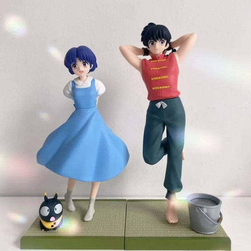 In Stock Original SEGA Luminasta Ranma 1/2 19cm Shampoo Tendou Figure Anime Desktop Decoration Model Collections Boy's Toy Gift