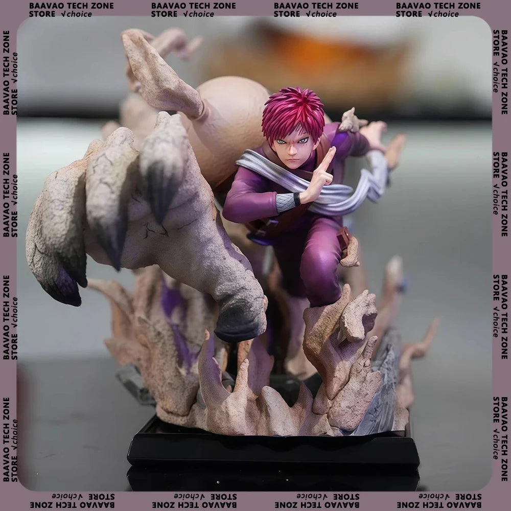 18cm Naruto Gaara Figure Kimimaro Action Figures Pvc Doll Statue Collection Desk Decoration Model Toy Kids Birthday Gifts