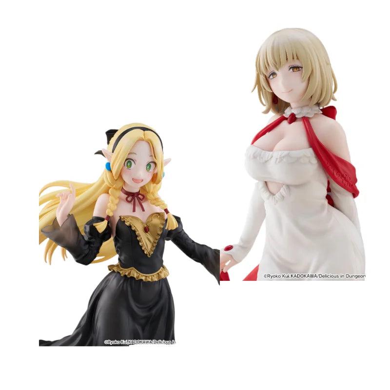 Auf Lager FuRyu TENITOL TALL Delicious in Dungeon Marcille & Falin Dress Style Ver. Sammlerfigur Geschenk