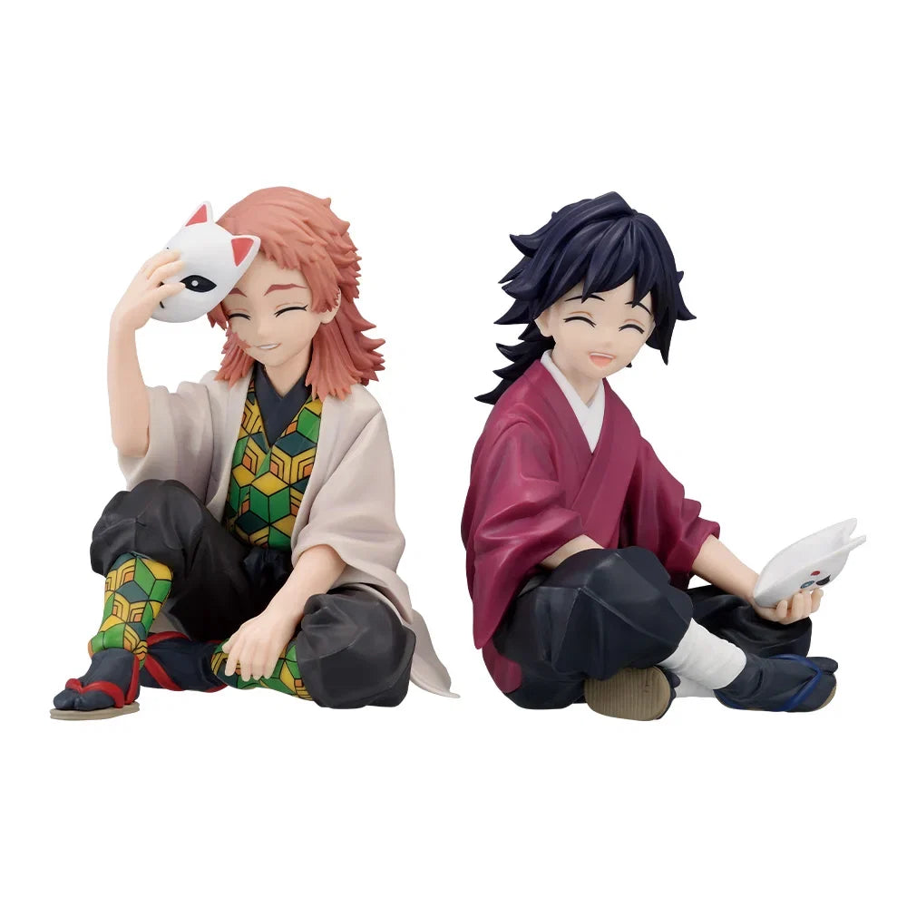 BANDAI Ichiban KUJI Demon Slayer Shinazugawa Sanemi Genya Tomioka Giyuu Sabito Daki Giyuutarou PVC Anime Figures Model Toy