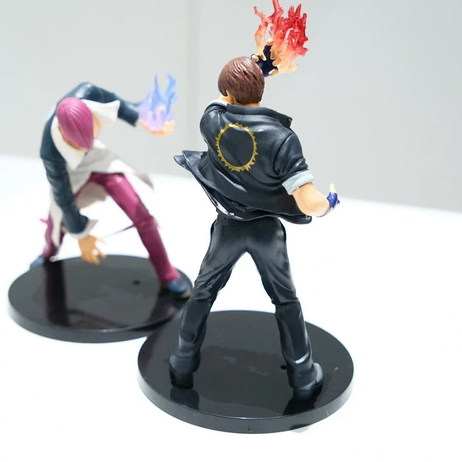 20CM The King of Fighters '98 SNK Anime Figure Kyo Kusanagi Iori Yagami Action Figures Arcade Game peripheral PVC Model Toy Gift