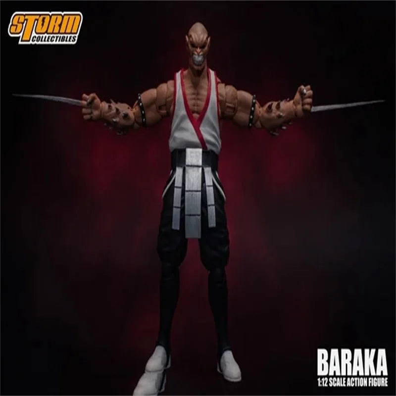 Little Storm Toys 1/12 BARAKA Double Headed Carving 6'' Action Figure In Stock