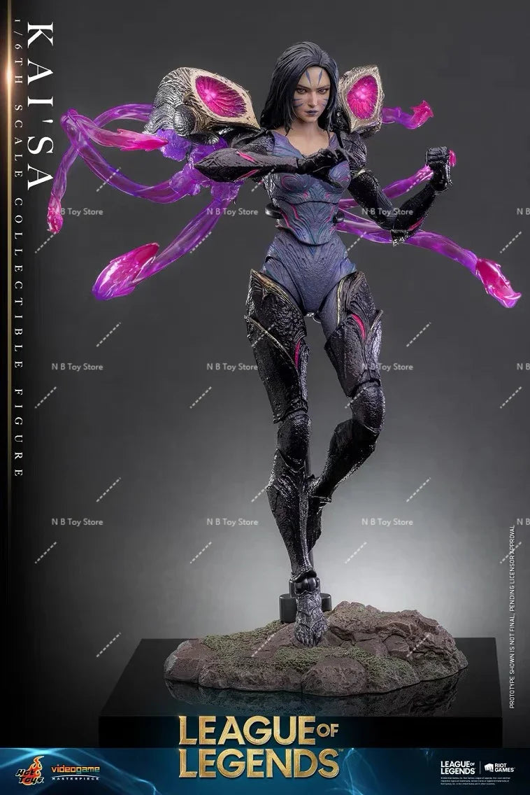 HotToys HT 1/6 Game League of Legends Void Girl Kasha KAI SA VGM57 Action Figure Model Toys