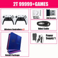 I5-6600 Retro Game Box G3 with over 99,999 games and a 2TB game system, featuring Windows 11 and Batocera. Compatible with PS2,