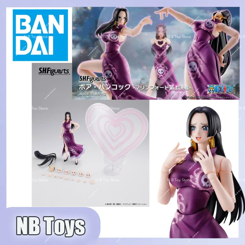 Neu Original Bandai ONE PIECE S.H.Figuarts SHF Boa Hancock Marineford Actionfigur PVC Modell Spielzeug
