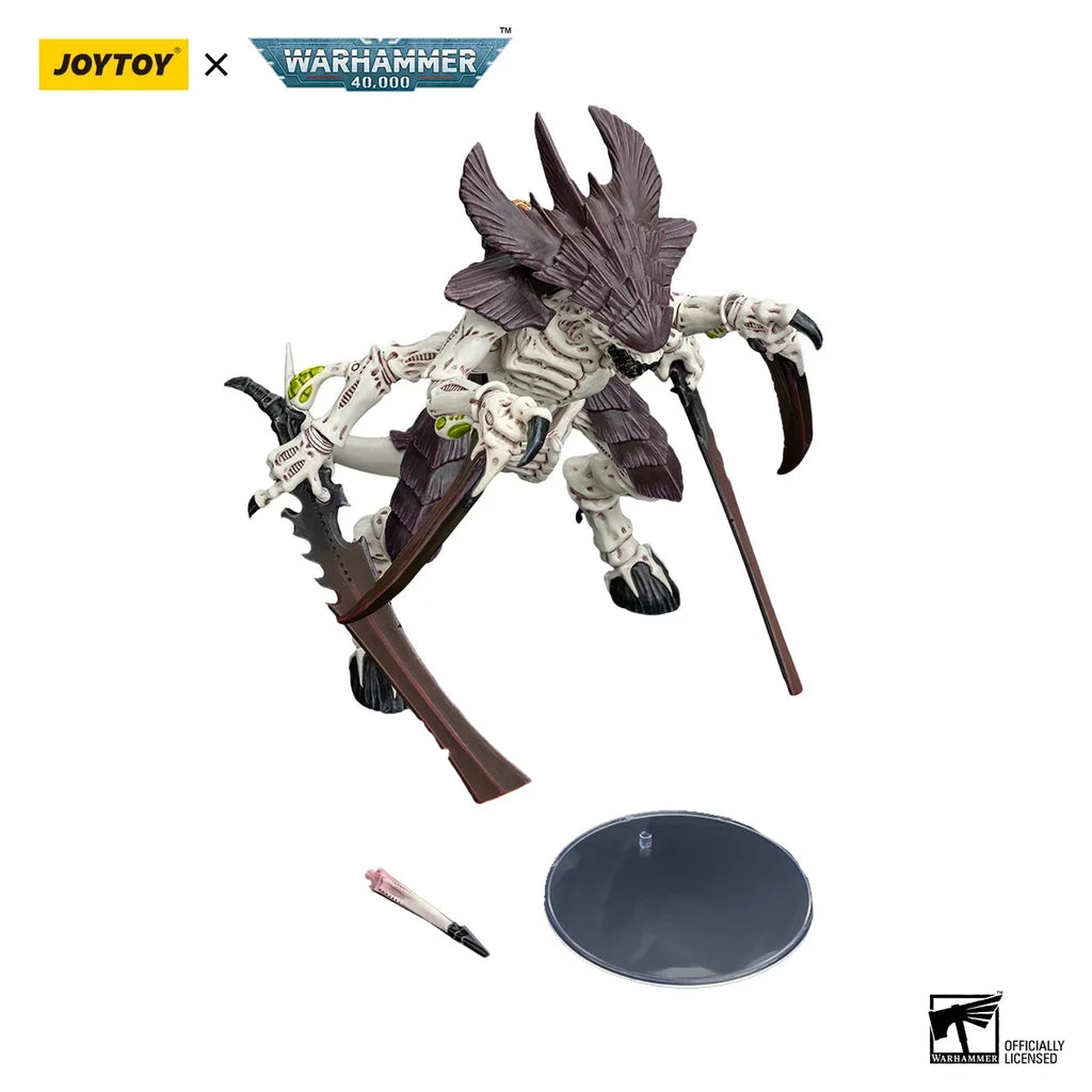 【In Stock】JOYTOY Warhammer 40K Tyranids Hive Fleet Leviathan Tyranid Warrior Bonesword 2 Collection 1/18 Action Figure