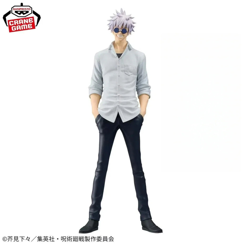 Banpresto 100% Official Bandai Jujutsu Kaisen KING OF ARTIST SATORU GOJO SUGURU GETO Action Figures Anime Model Toys Collections