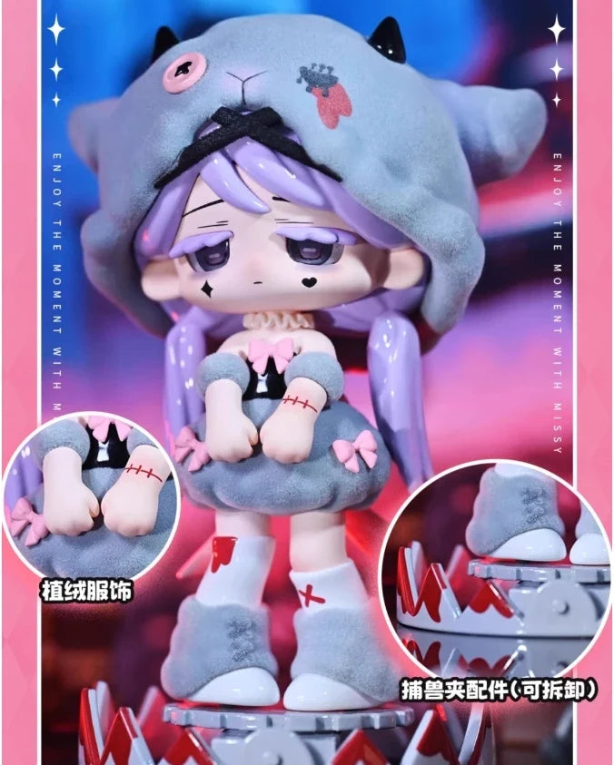 Missy Sweet Mourning Lolita Series  Cute Action Figure Toys Kawaii Anime Figures  Dolls Toy Gift