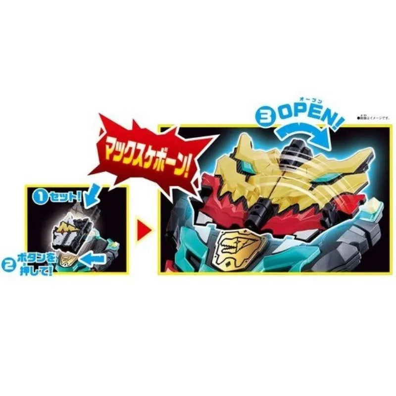 Bandai DX Super Team Knight Dragon Battle Team MAX Dragon with Shaper Dragon Claw Hand Model Gift Back To School Anime Toys