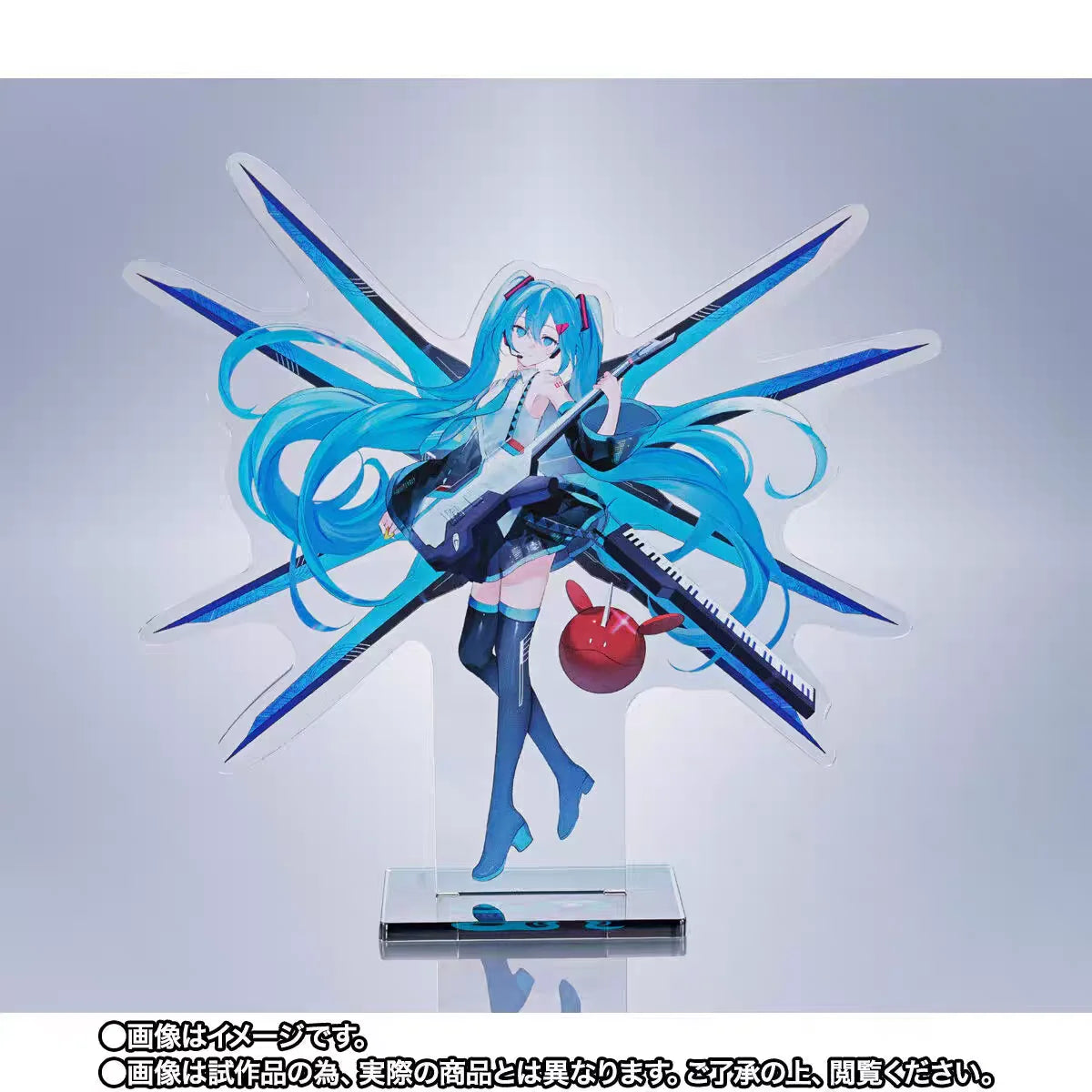 In Stock Original BANDAI METAL ROBOT Spirit Hatsune Miku Gundam Strike Freedom Type-2 Genuine Anime Figure Collectible Model Toy