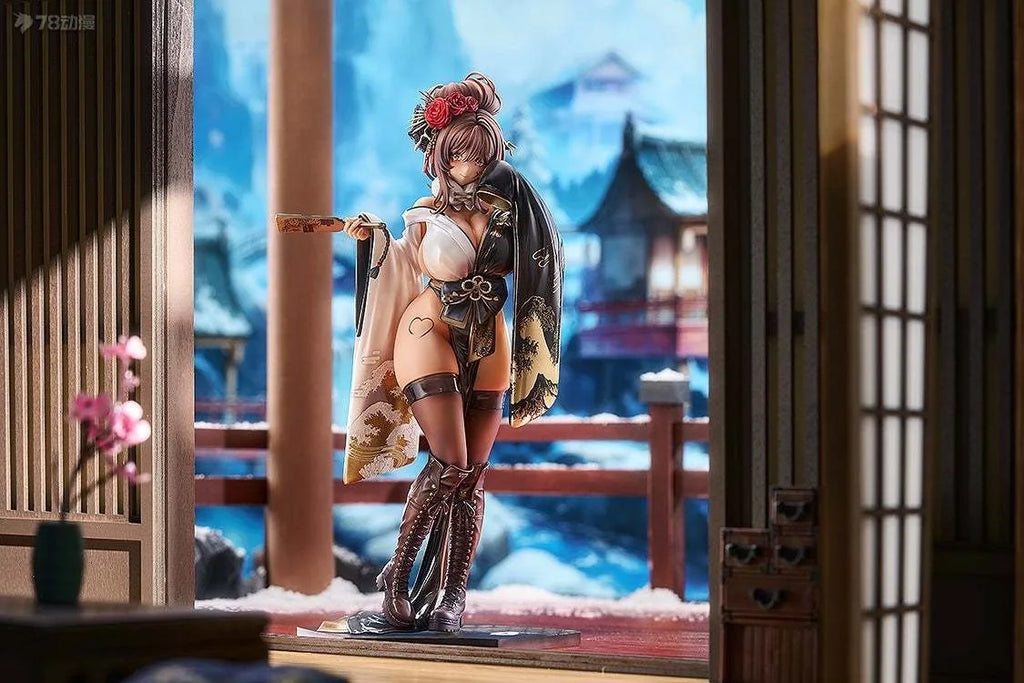 In Stock Original GSC Noir: Black Rabbit 1/7 Scale Premium Anime Figure - Japanese Collectible Doll Model