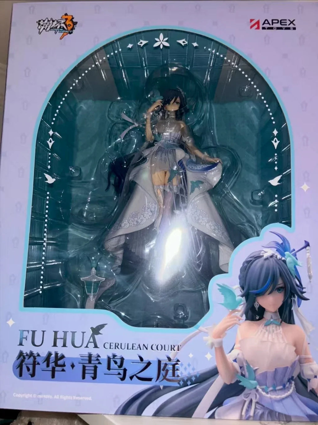 【Original】APEX-TOYS MiHoYo Honkai Impact 3 Fu Hua Blue Bird Court 1/8 Figure Model Toy