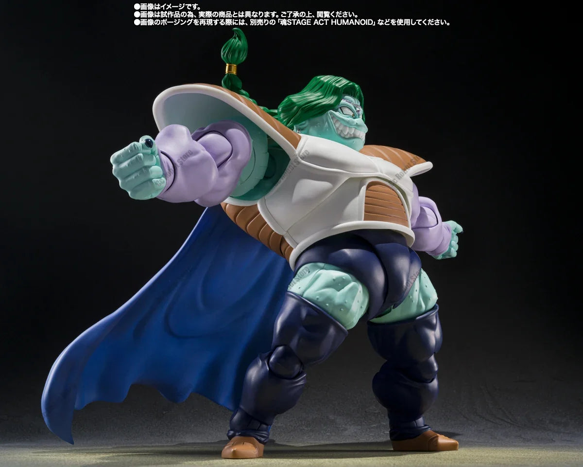 In Stock Bandai Dragon Ball Z S.H.Figuarts SHF Super Zarbon True Power Anime Action Figures Toys Models PVC Gift Collectible