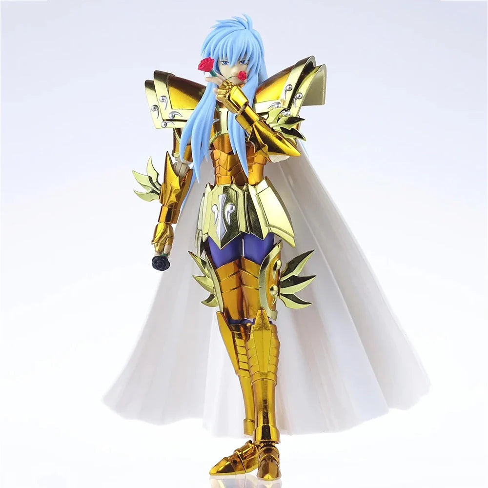 In Stock Saint Seiya Myth Cloth EX LC Pisces Albafica Anime 2.0 The Lost Canvas Knights of the Zodiac Action Figure Toy ST Model