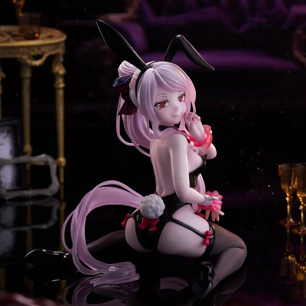 IN Stock TAITO Original Desktop Cute OVERLORD Shalltear Bloodfallen Bunny ver. Action Anime Figure 13CM Ornament Collect Model