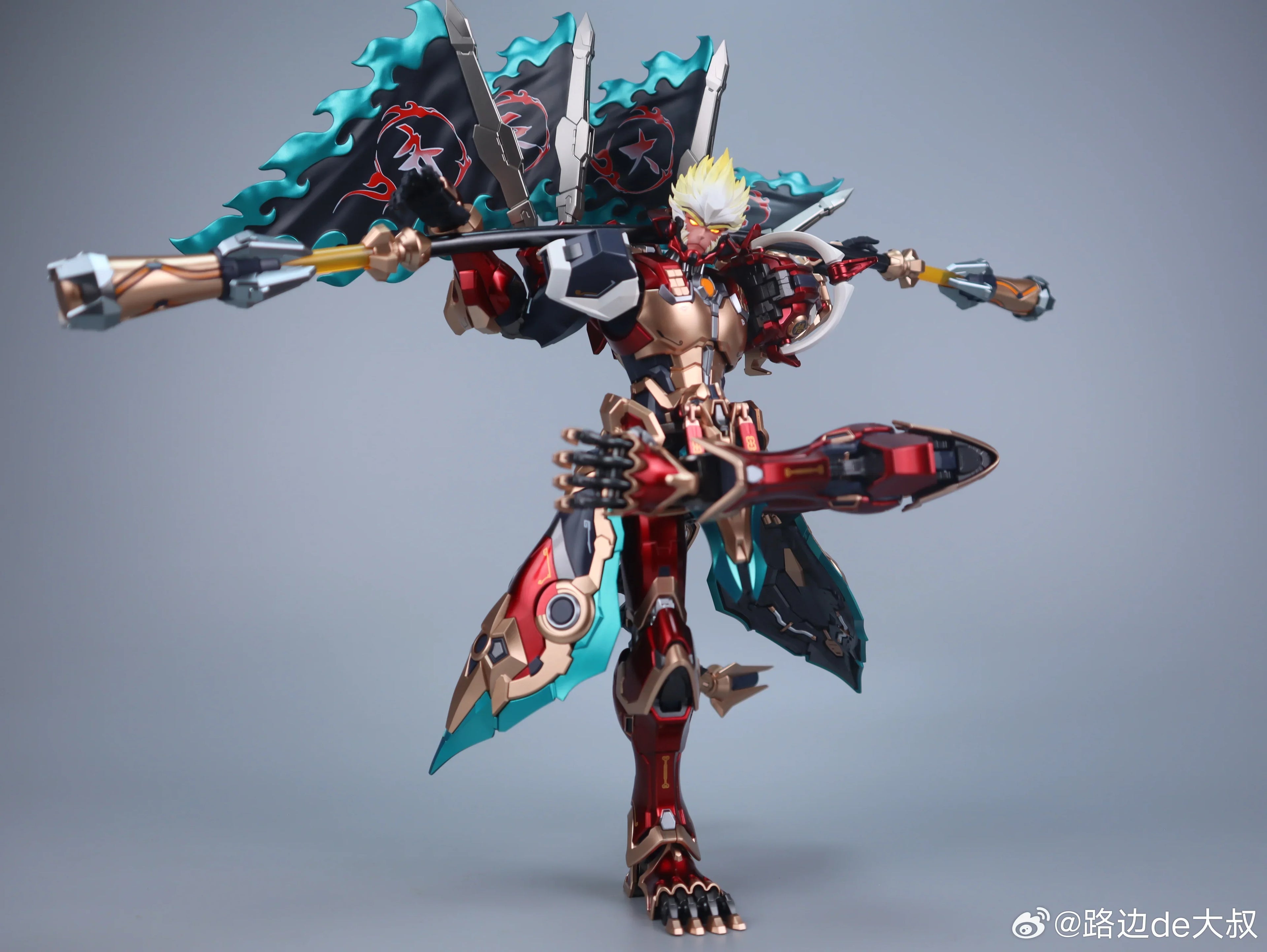 【In stock】MOSHOWTOY X Sun Wukong QI TIAN DA SHENG 1/100 Great Sage Equalling Heaven Model Kit Action Figure Toy