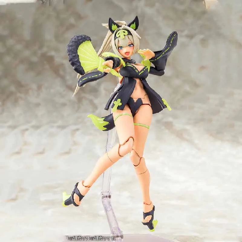 KOTOBUKIYA Original MEGAMI DEVICE ASRA TAMAMONOMAE UTAGE ASRA NINE-TAILS MATSURI Anime Action Figure Assembly Model Toys