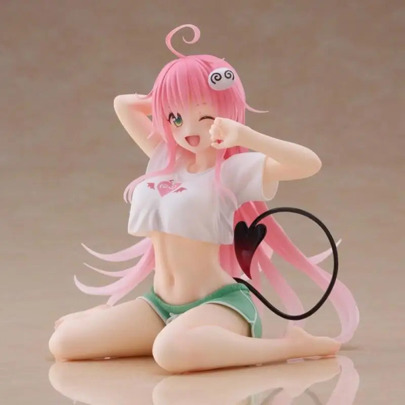 [Original Genuine] In Stock Taito To Love-Ru Darkness Desktop Cute Lala Satalin Deviluke Figure Model Collector Figurine Toys