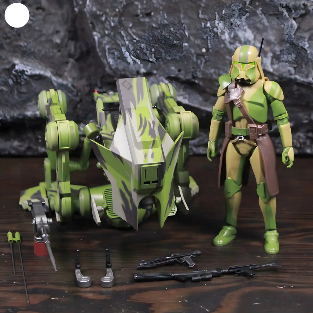 6 Zoll Maßstab 1:12 501. Legion 41. AT-RT ATRT All Terrain Reconnaissance Transporter Klon ARF Trooper 6" Actionfigur Spielzeug