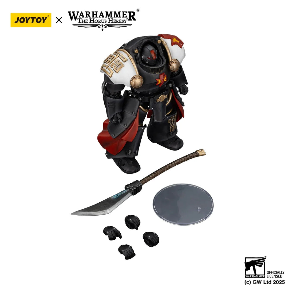 [Pre Order]JOYTOY 1/18 Action Figure Warhammer 40K White Scars Legion Praetor Ebon Keshig Terminator figures Toys