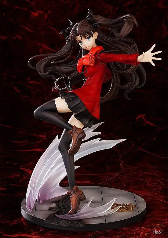 【FS】 In stock WINGS INC. Fate/Stay Night Unlimited Sword System Tohsaka Rin Scale 1/7 Figure Toy Model Gift