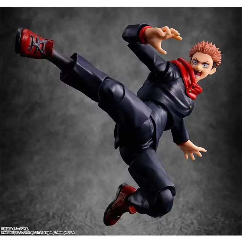 Bandai Genuine S.H.Figuarts Shf Yuji Itadori (Best Selection) Toy Gift  Model Toy Collection Action Figure Decoration Gift