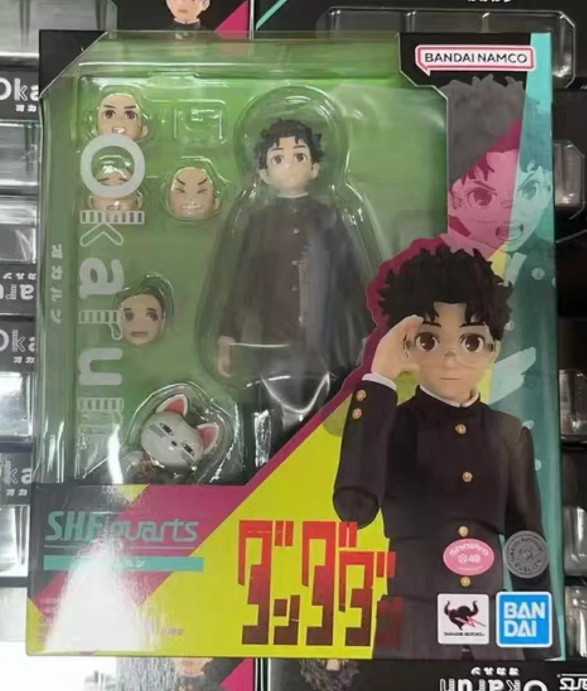 Genuine BANDAI SHFiguarts DAN DA DAN Okarun Figure Anime Action Model Toy