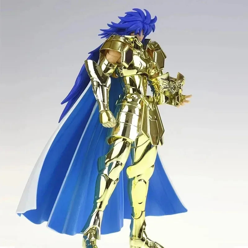 In Stock CS Model Saint Seiya Myth Cloth EX Gemini Saga With Galaxian Explosion Gold/24K/OCE Knights of the Zodiac Action Figure