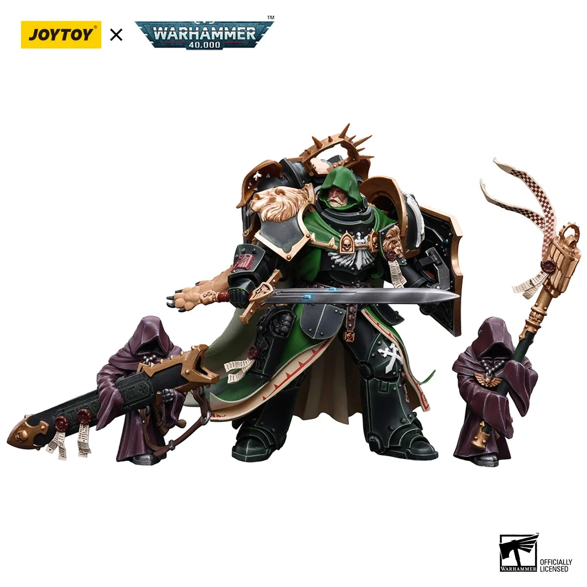 [IN STOCK] JOYTOY Warhammer 40k 1/18 Action Figure Dark Angels Primarch Lion Jonson Anime Collection Model Toys Gift