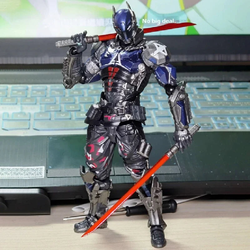 Amazing Yamaguchi Arkham Knight Red Hood Robin Jason Todd Figuarts Game Action Figure Model Toy Batman Collection Birthday Gifts