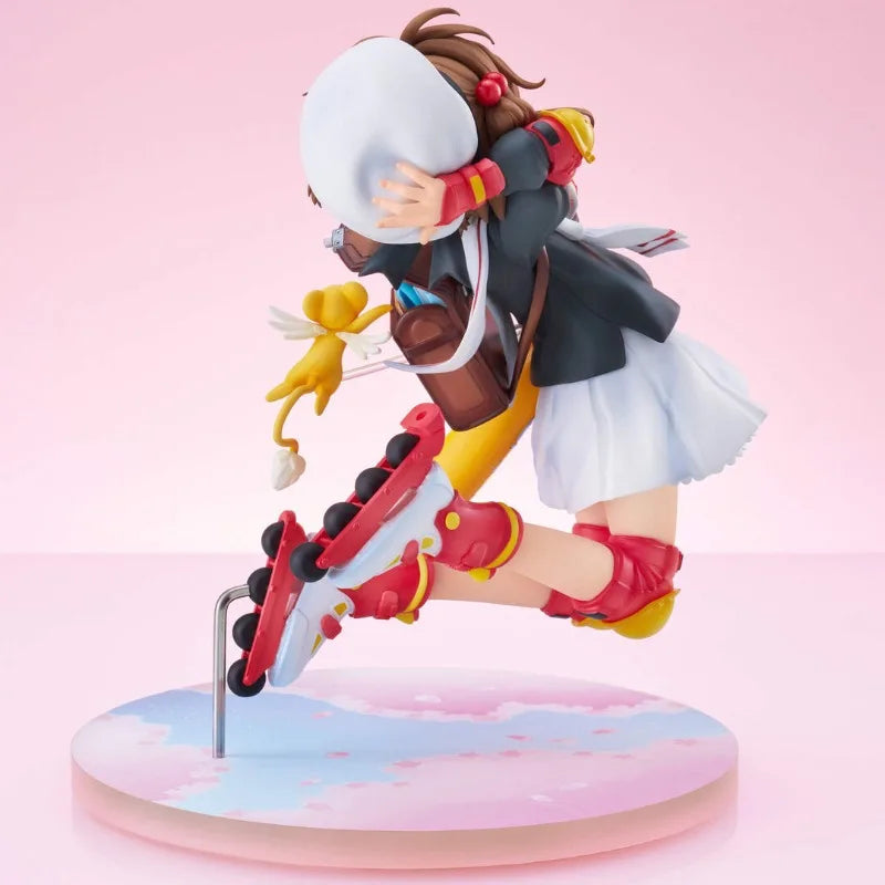 In Stock Cardcaptor Sakura Action Figure Kinomoto Sakura Statue Anime Figure Pvc Model Collectible Toys Desktop Decoration Gift