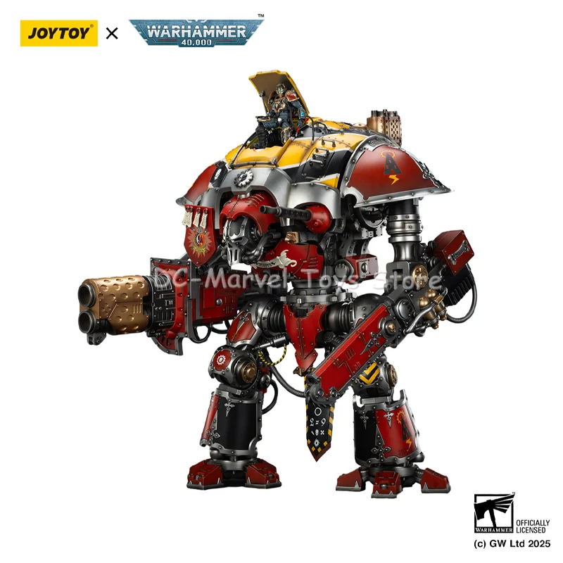 In Stock JOYTOY 1/18 Warhammer 40k Imperial Knights House Raven Knight Errant  Action Figure Custom Toys