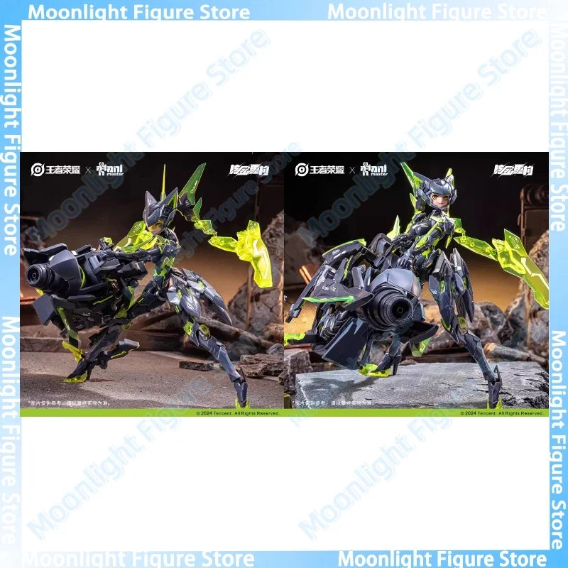 In Stock AniMester Nuclear Gold Reconstruction Sun Shanghai 1/12 Assembly Model Mobile Suit Girl Anime Action Figure Collection