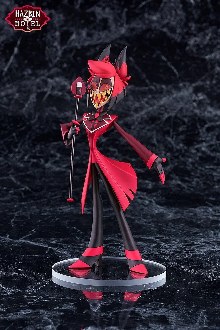 Original POP UP PARADE Hazbin Anime Hotel Alastor Action Figure Toys PVC Model Collection Animation Figurine Doll Gift