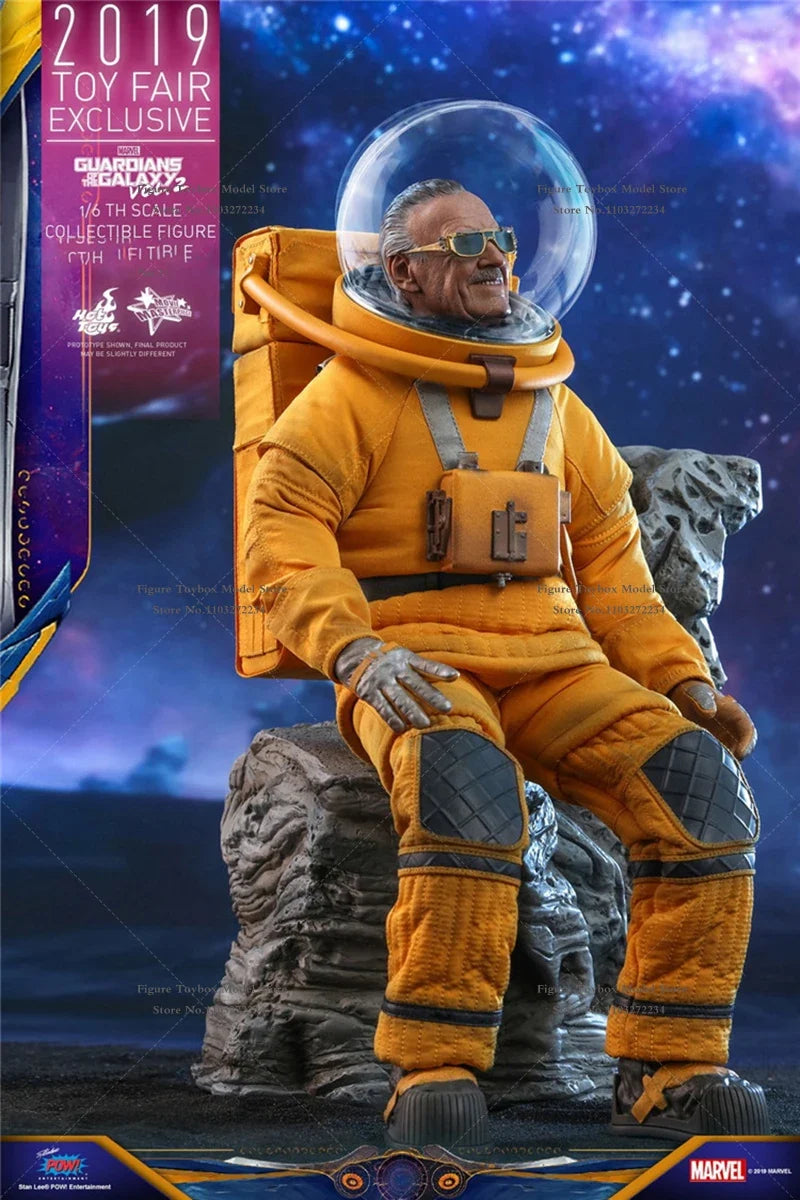 Hot Toys MMS545 HT 1/6  2019 Toy Fair Exclusive Soldier Guardians of the Galaxy Vol.2 Movie Original  Stan Lee Full Set Figure