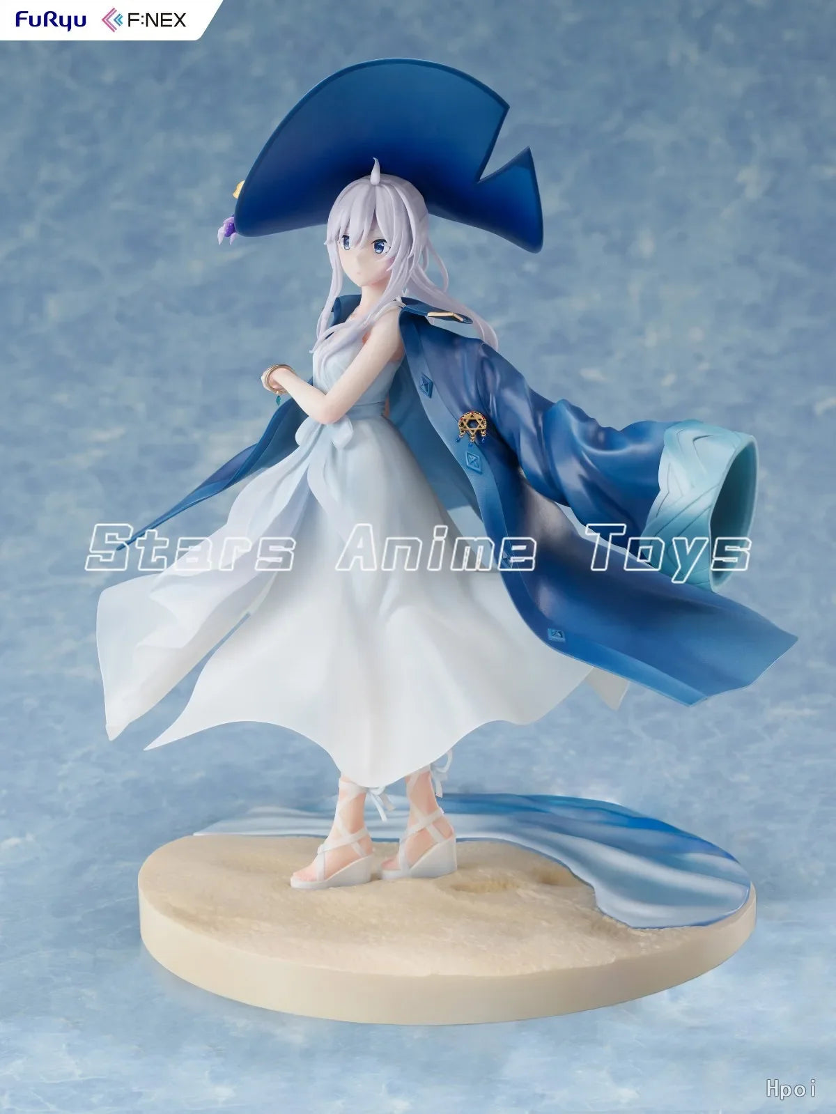 Original F:NEX THE JOURNRY OF ELAINA Elaina Summer White Skirt 1/7 PVC Animation Figures Ornaments Collection Toys