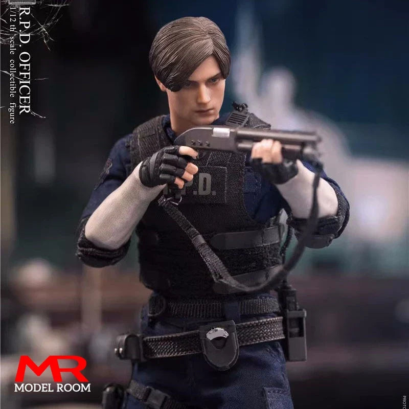 LIMTOYS LiMiN 1/12 Police Officer Action Figure 6'' Male Soldier Figurine Model Full Set Collectible Toy