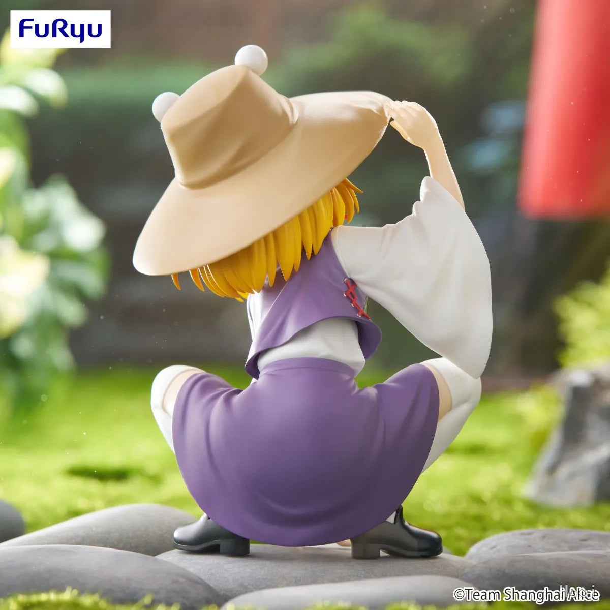 Original FuRyu Noodle Stopper Moriya Suwako Touhou Project Anime Figure Toys PVC Model Collection Doll Gift