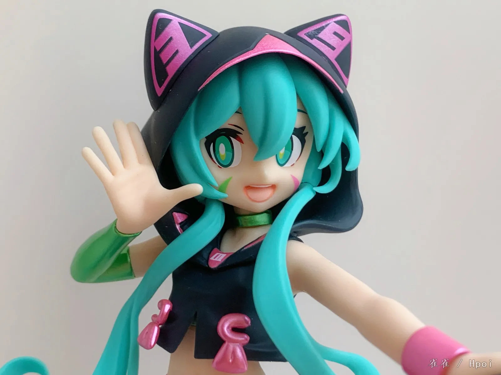 BANDAI 18CM Anime Hatsune Miku Figure Piapro Characters Live Stage Ver Model Toy Gift Action Figure Doll Ornaments PVC