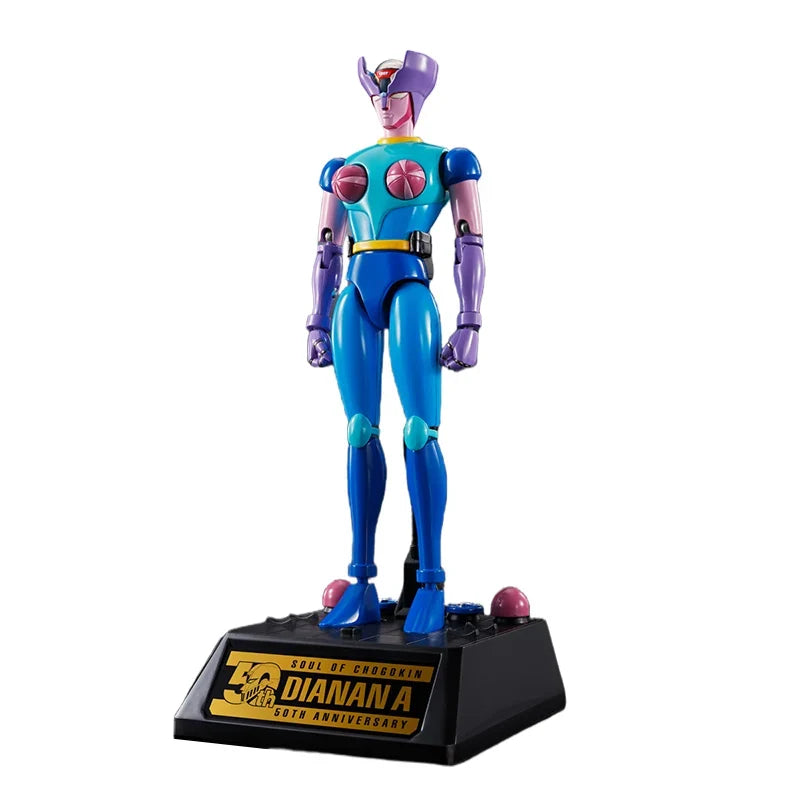 Bandai Genuine GX-108 RHEIN X1 GX-11R DIANAN A 50TH SOUL OF CHOGOKIN Anime Action Figure Collectible Model Toys Gift Children