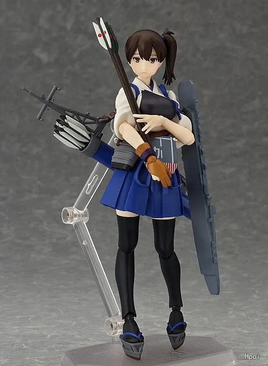 Original Max Factory figma#EX-19 fleet Collection Kaga Hokuto anime figure model toy gift collection