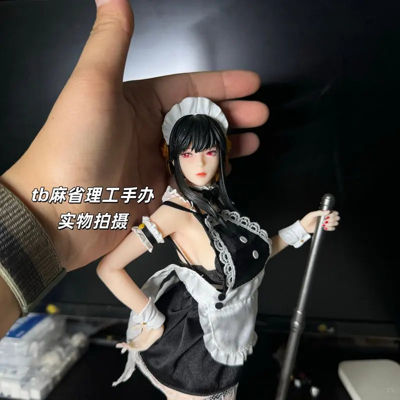 Spy X Family Yor Forger Maid Outfit Gk Figure 38cm Anime Girl Model Collectible Pvc Statue Birthday Gift For Boys Anime Fans