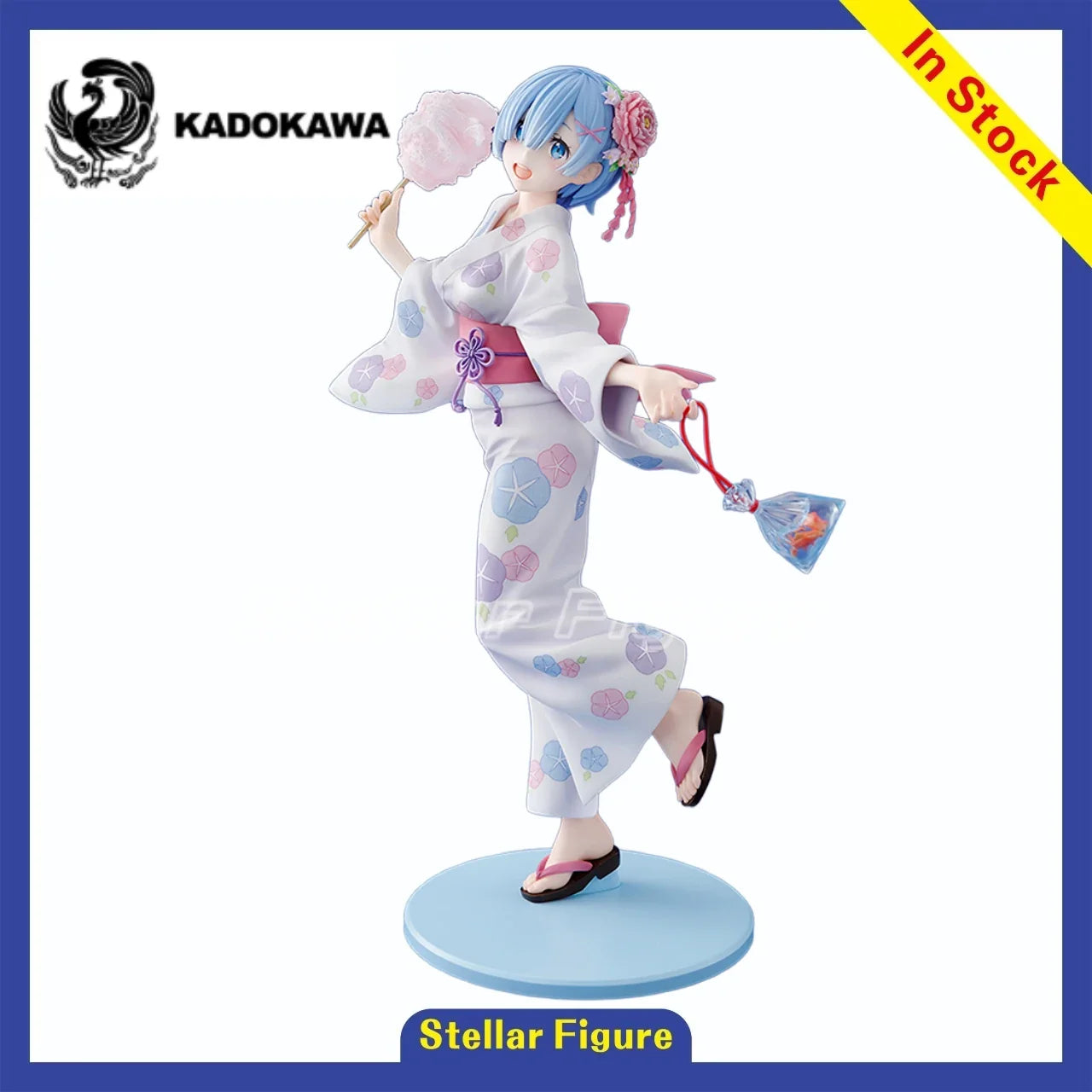 【SF】In Stock Original Claynel KADOKAWA Re ZERO Starting Life in Another World REM 1/7 Scale Figures Model Collection Anime