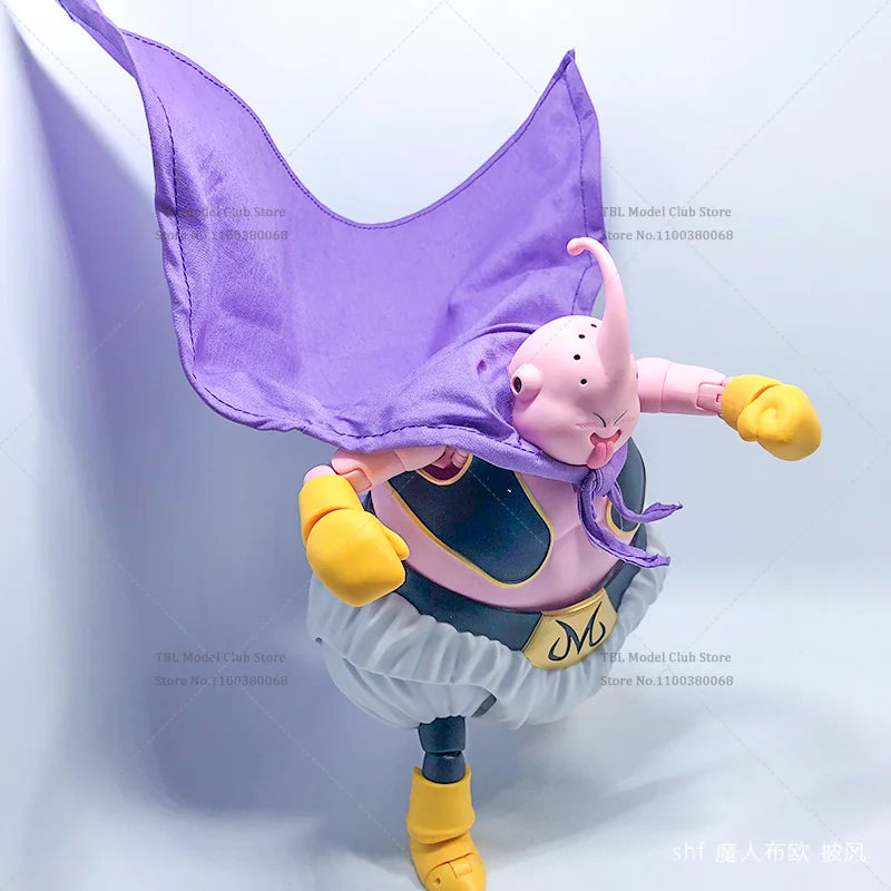 In Stock 1/12 Scale Male Clothes Cloak DRAGON BALL Immortal Fat Majin Buu Japanese Anime For SHF 6-inch Action Figure Soldier