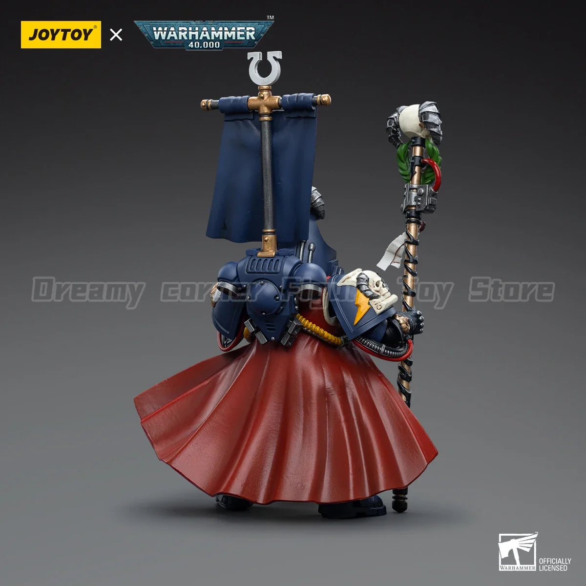【In Stock】JOYTOY Warhammer 40K Ultramarines Chief Librarian Tigurius 1/18 Action Figure Toy Model Collection Ornament