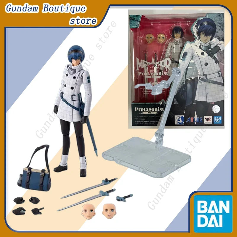 Bandai Genuine SHF PROTAGONIST METAPHOR Anime Action Figure Collectible Joint Mobility Model Toys Ornaments Gift Children Kid