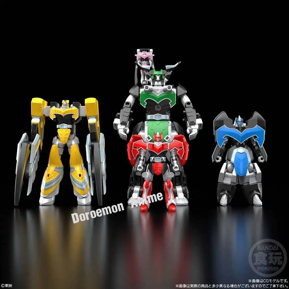In Stock Original Bandai Smp Power Rangers Mystic Force Mahou Sentai Magiranger Titan Megazord Magi King Assembly Figures